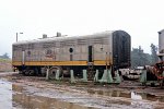 Ex Santa Fe yellow bonnet B unit at TN backtrack on shop trucks